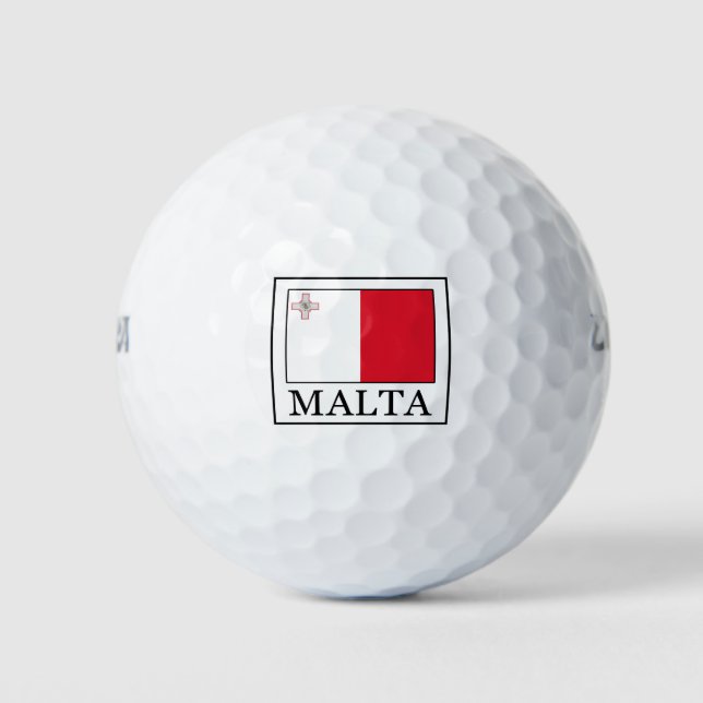Pelotas De Golf Malta (Anverso)