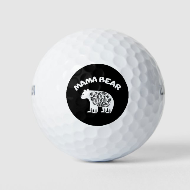 Pelotas De Golf Mama Bear (Anverso)