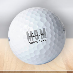 Pelotas De Golf Mamá desde el 20XX Preppy simple moderno