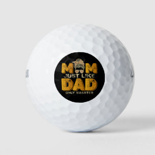 Pelotas De Golf Mamá divertida igual que papá sólo cosecha más int