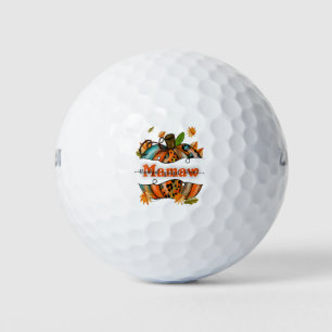 Pelotas De Golf Mamaw Calabaza Leopard Mamaw Grfatídicos Bles agra