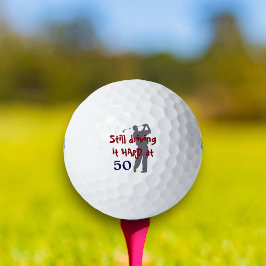 Pelotas De Golf Manejar golf duro a los 50 años