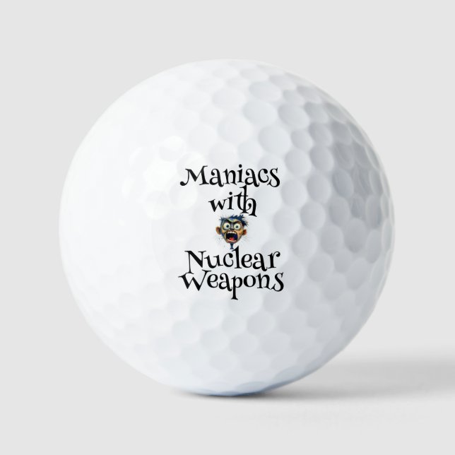 Pelotas de Golf Maniacs (Anverso)