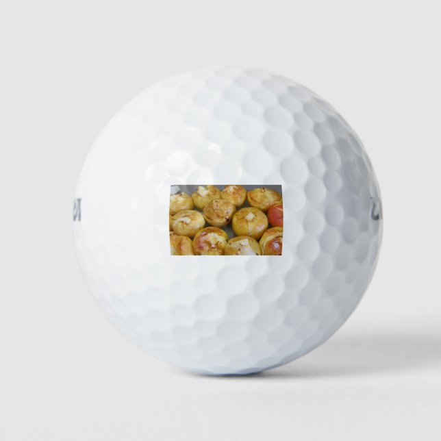 Pelotas De Golf manzanas cocidas (Anverso)