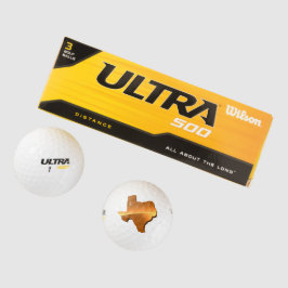 PELOTAS DE GOLF MAPA DE TEXAS