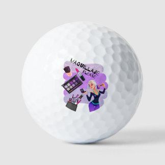 PELOTAS DE GOLF MAQUILLAJE POR FAVOR