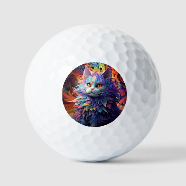 Pelotas De Golf Maravilla de Bigotes (Anverso)