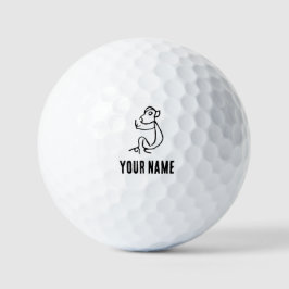 Pelotas De Golf Maravilloso Mono Zodiaco Chino-#001-