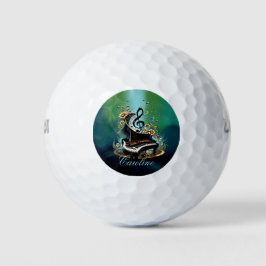 Pelotas De Golf Maravilloso piano curvado