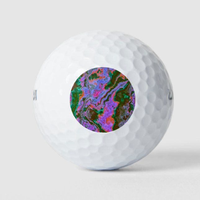 Pelotas De Golf Marble agrio (Anverso)