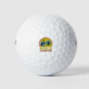 Pelotas De Golf Marbles Champion