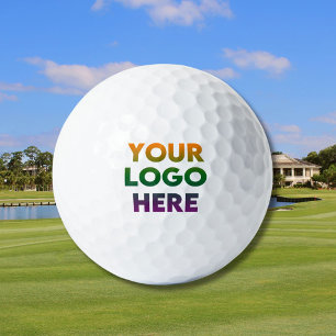 Pelotas De Golf Marca de logotipo comercial de empresa personaliza