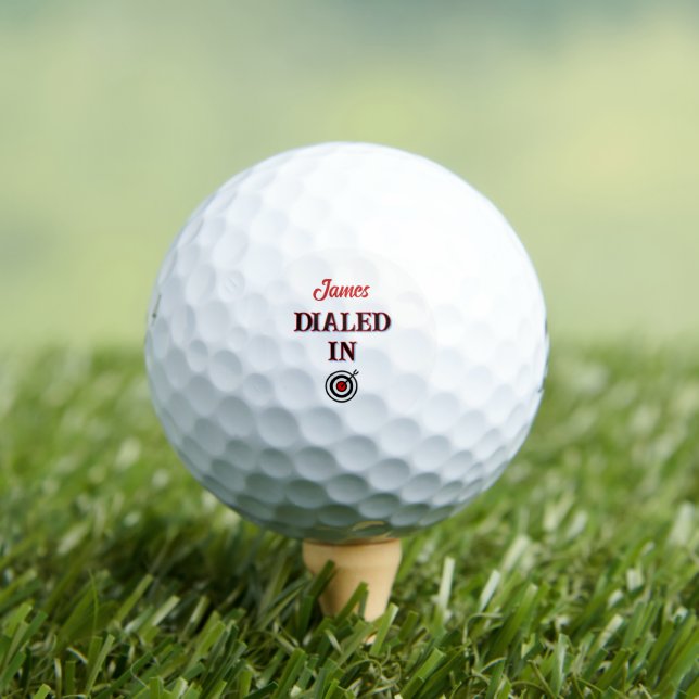 Pelotas De Golf Marcar - Nombre/ Inicial (Camiseta in situ)