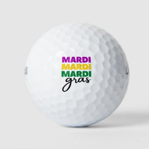 Pelotas De Golf Mardi Gras