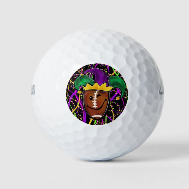 PELOTAS DE GOLF MARDI GRAS GOLF BALL (Anverso)