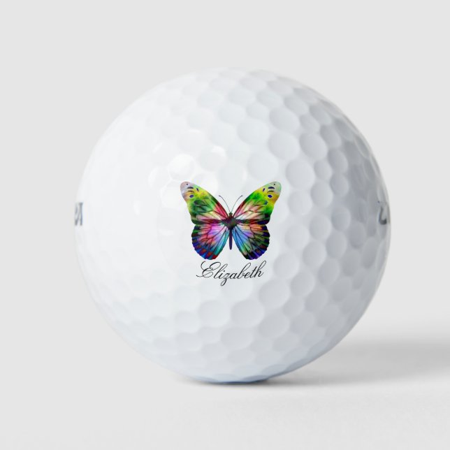 Pelotas De Golf Mariposa (Anverso)
