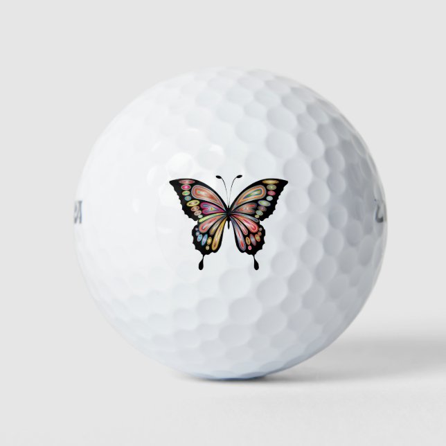 Pelotas De Golf Mariposa (Anverso)