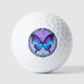 Pelotas De Golf Mariposa de sublimación con fondo