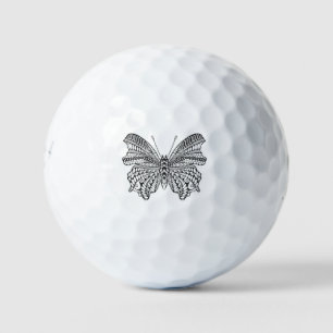 Pelotas De Golf Mariposa tropical inspirada