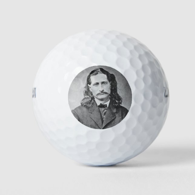 Pelotas De Golf Mariscal Wild Bill Hickok pistolero del viejo oest (Anverso)