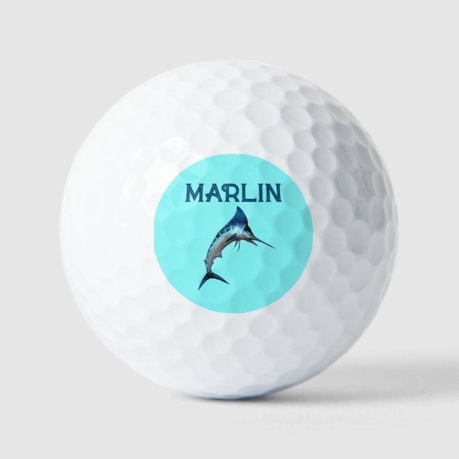 Pelotas De Golf Marlin (Anverso)