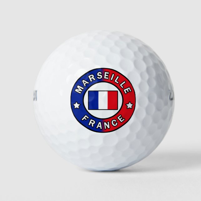 Pelotas De Golf Marseille France (Anverso)