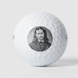 Pelotas De Golf Marshal Wild Bill Hickok Antiguo Cañero Occidental