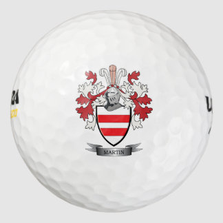 Pelotas De Golf Martin Coat of Arms