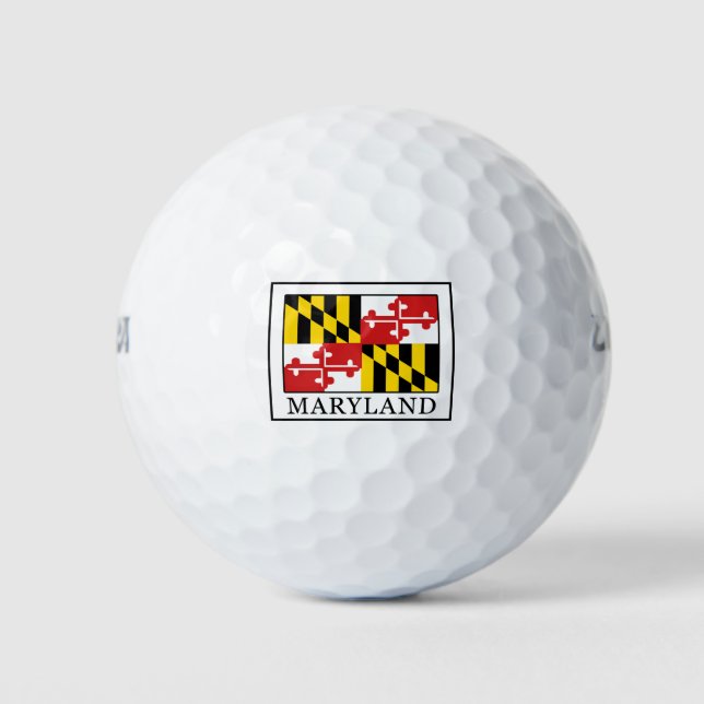 Pelotas De Golf Maryland (Anverso)