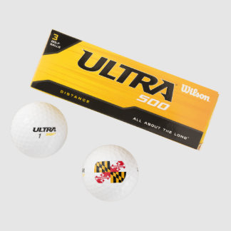 PELOTAS DE GOLF MARYLAND FLAG