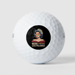 Pelotas De Golf Más orgullo menos prejuicio al aliado del orgullo 