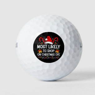 Pelotas De Golf Más Probable Comprar En Nochebuena Navidad 