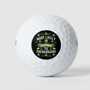 Pelotas De Golf Más Probable Que Inicie El Desorden De San Patrici