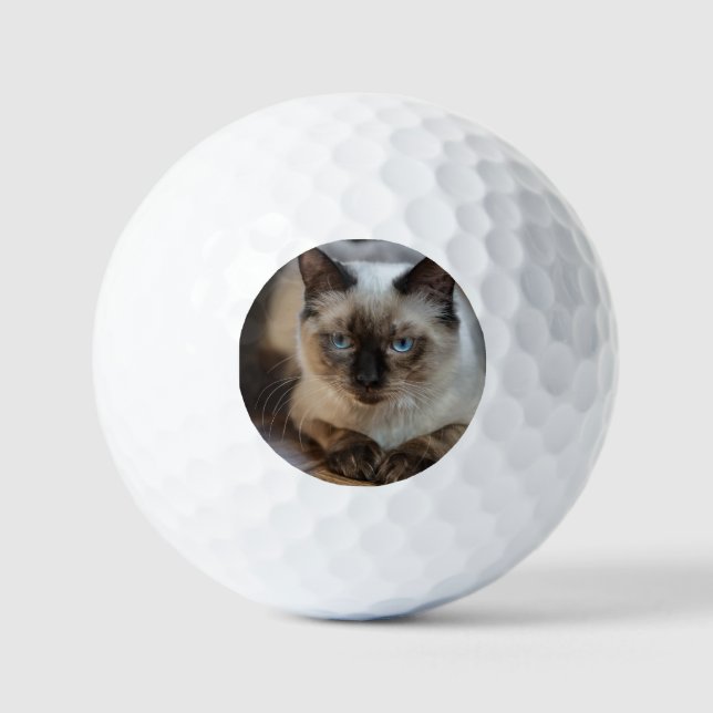 Pelotas De Golf Mascota personalizado Foto (Anverso)