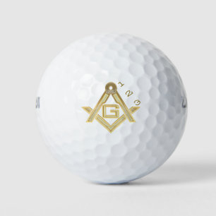 Pelotas De Golf Masonic Golden Rush