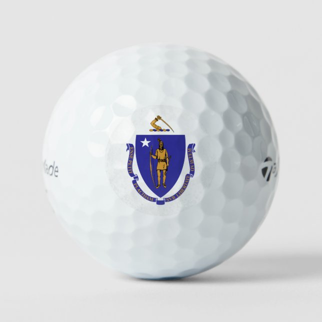 Pelotas De Golf Massachusetts (Anverso)