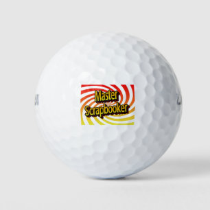 Pelotas De Golf "Master Scrapbooker"