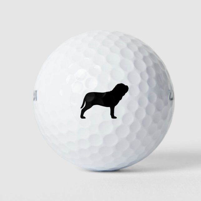 Pelotas De Golf Mastiff Silhouette napolitano (Anverso)