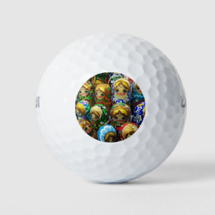 Pelotas De Golf Matryoshka Dolls Souvenir Kiosk Foto de viaje