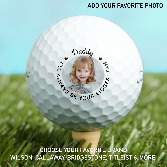 Pelotas De Golf Mayor fanático - DADDY - Titular de foto personali (Subido por el creador)