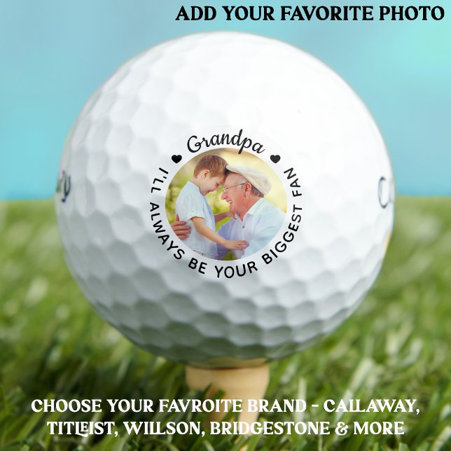 Pelotas De Golf Mayor fanático - GRANDPA - Foto personalizada de G (Subido por el creador)