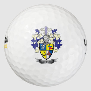 Pelotas De Golf McConnell Family Crest Coat of Arms
