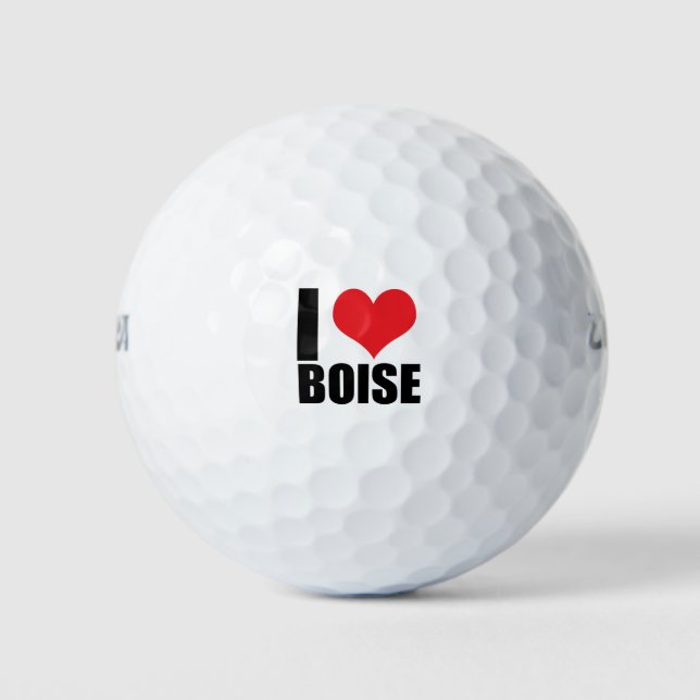 Pelotas De Golf Me encanta Boise (Anverso)