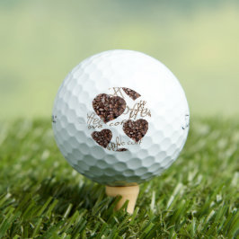Pelotas De Golf Me encanta el café