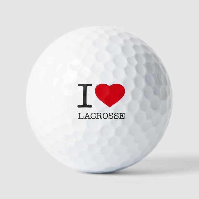 PELOTAS DE GOLF ME ENCANTA LACROSSE (Anverso)