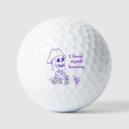 Pelotas De Golf Me Encontré Humerus - Funny Skeleton Pun