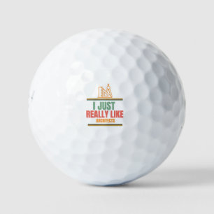 Pelotas De Golf me gustan mucho los arquitectos