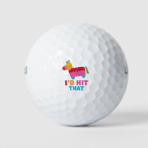Pelotas De Golf Me hubiera tocado la graciosa huella mexicana de P