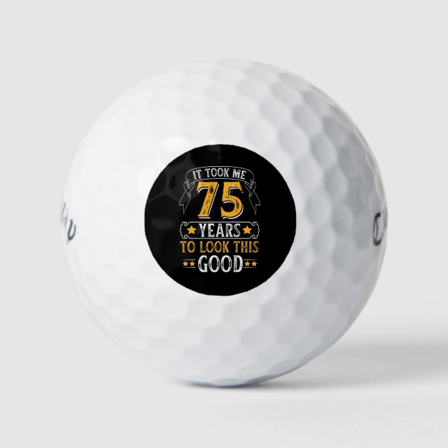 Pelotas De Golf Me Tomó 75 Años Mirar Este Buen Diseño (Anverso)