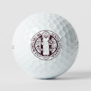Pelotas De Golf Medalla de San Benedicto